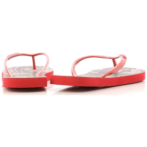 Woman flip flops